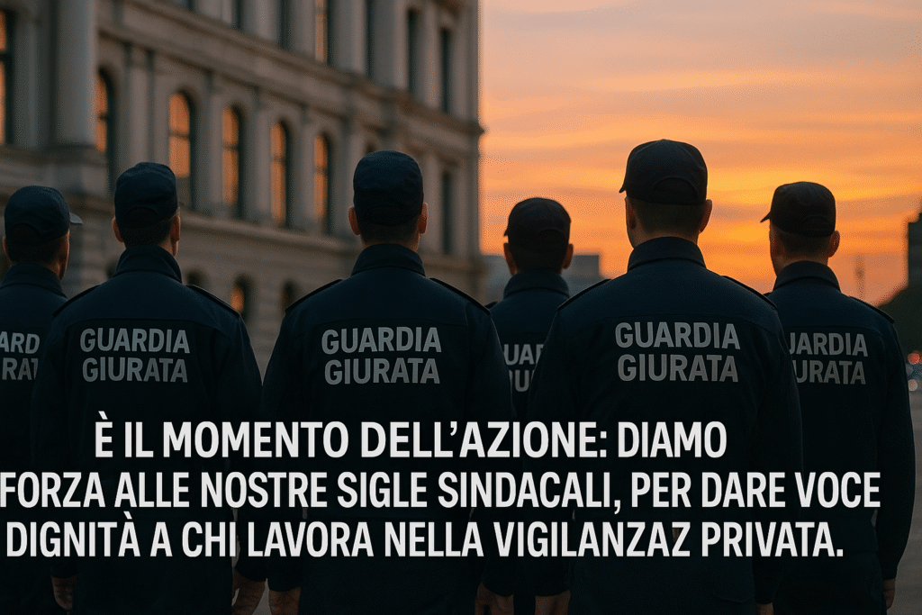 Vigilanza privata, salari e contributi